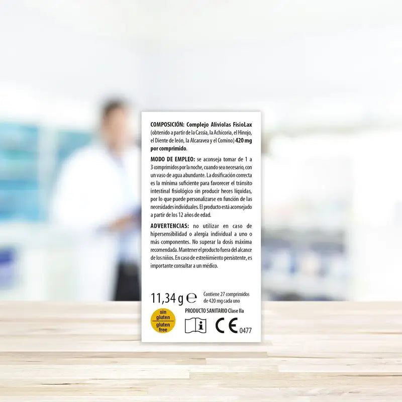 Aboca Aliviolas Fisiolax Constipation, 27 Comprimés