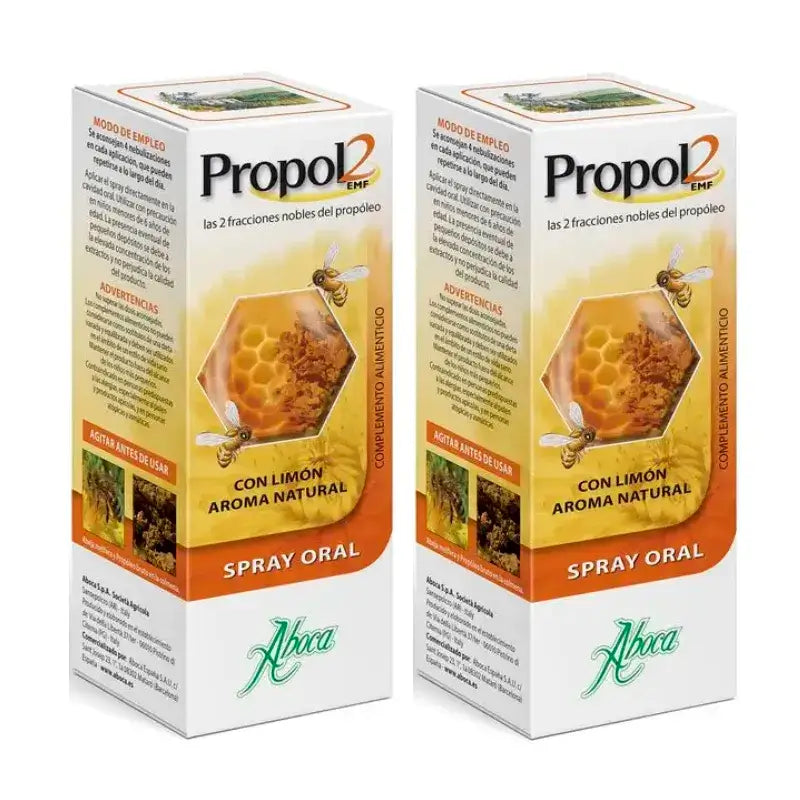 Aboca Propol 2EMF Propolis Spray Forte, 2x30 ml