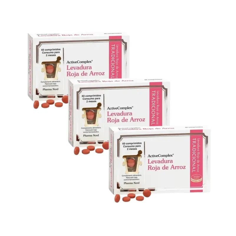 ActiveComplex Red Yeast Rice Pack 3 x 60 gélules