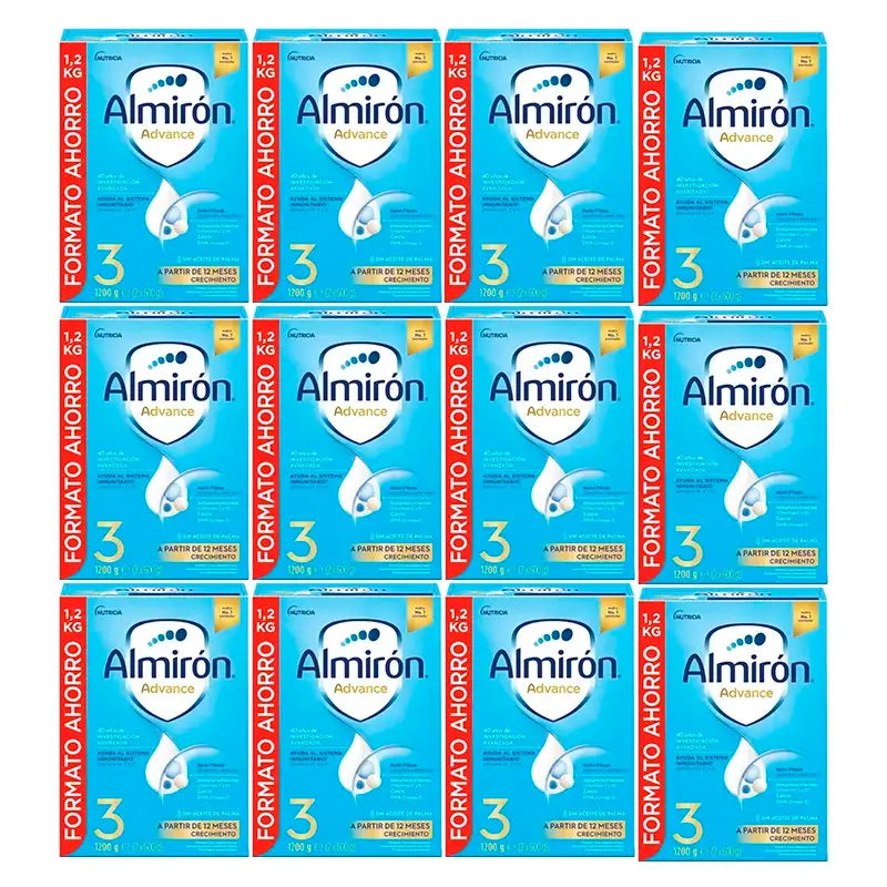 Almirón Advance 3, paquet de 12 x 1200g