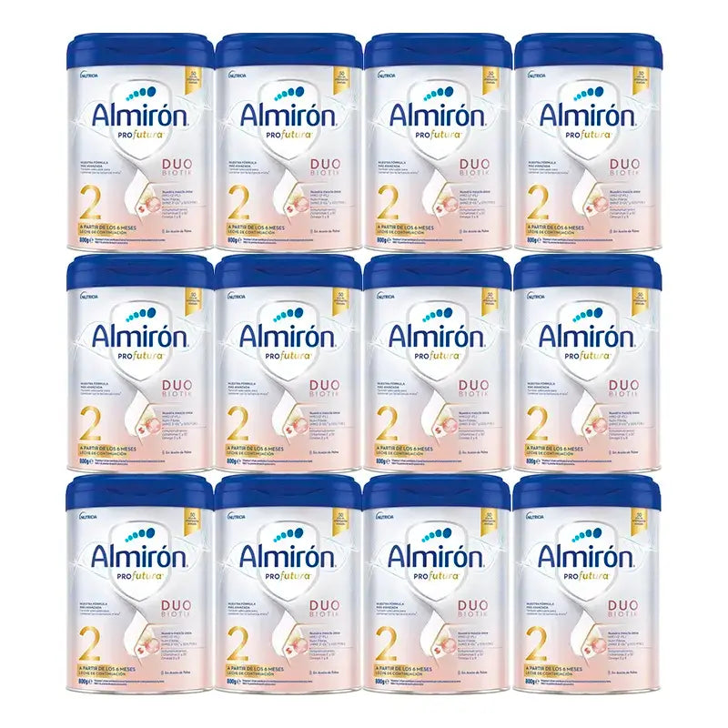 Almirón Profutura Duobiotik 2, paquet de 12 x 800g