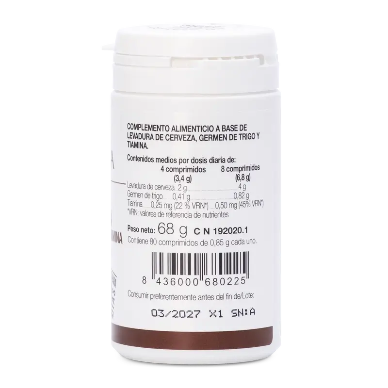 Levure de bière Ana Maria Lajusticia, 80 comprimés