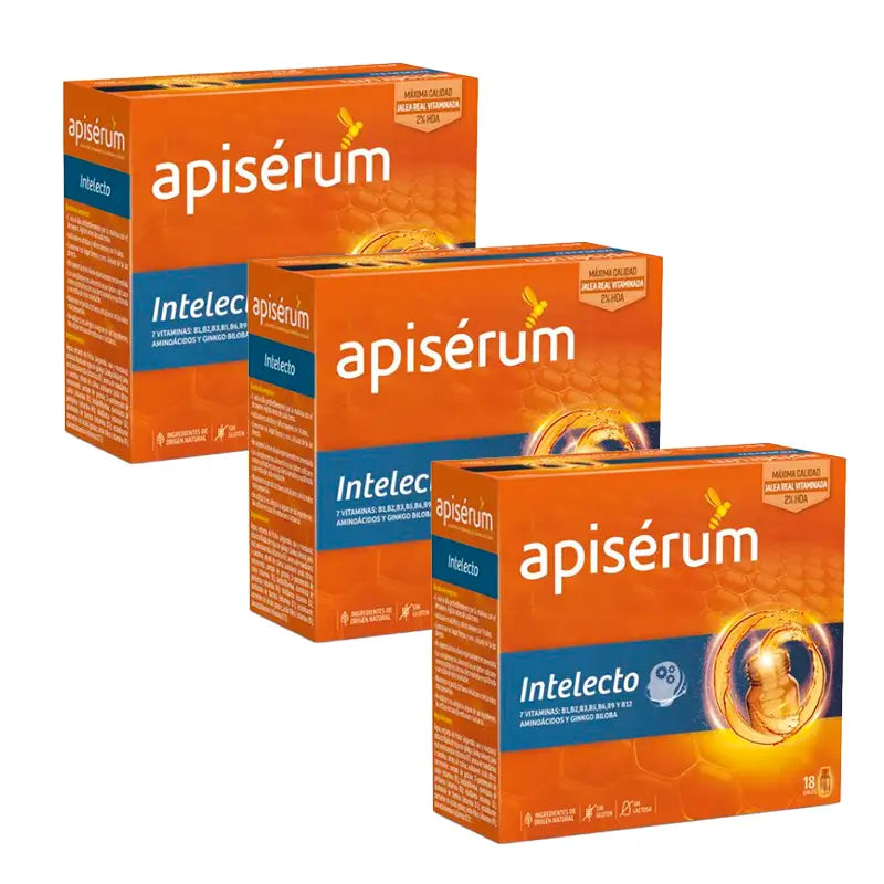 ApiSérum Triplo Intelect 3 x 18 flacons
