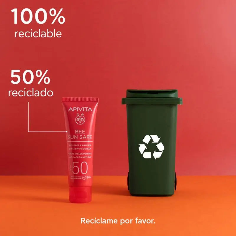 Apivita Crème anti-âge et anti-imperfections Spf50