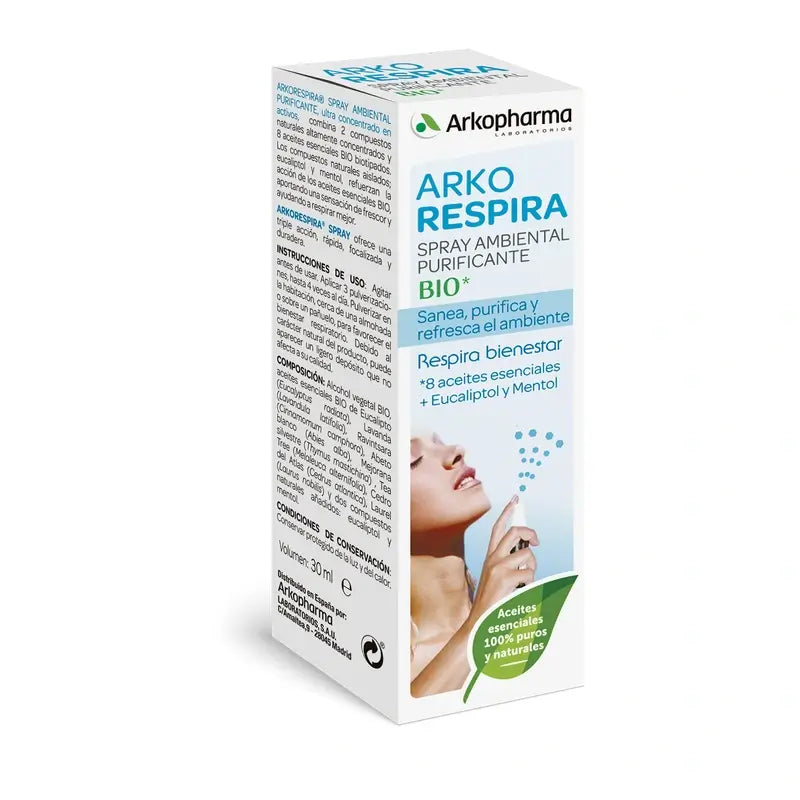 Arkopharma Arkorespira Spray à effet balsamique, 30 ml