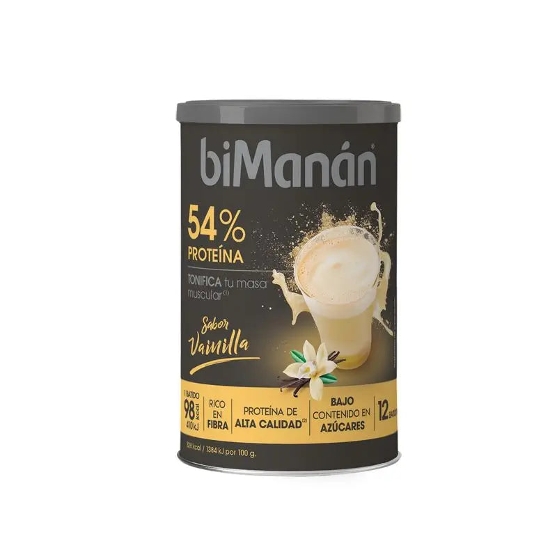Bimanán Protein Shake Vanilla, 360 g 12 shakes