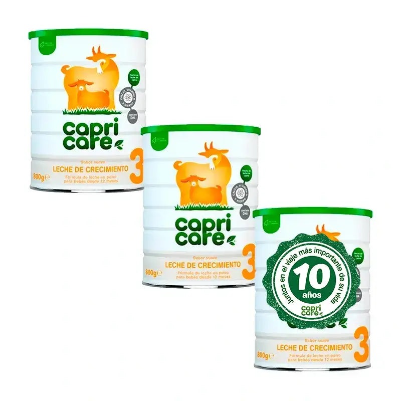 Capricare 3 Lait de croissance, Pack 3 X 800 Gr