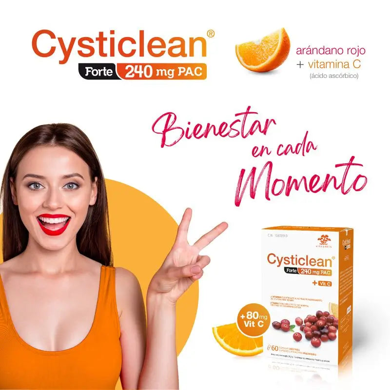 Cysticlean Forte 240 Mg Pac, 30 gélules