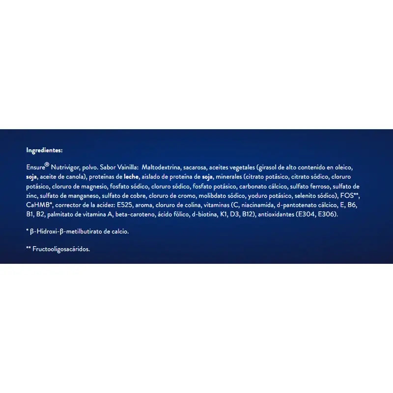 Ensure Nutrivigor Vanille Boîtes, Pack 2x850 grammes