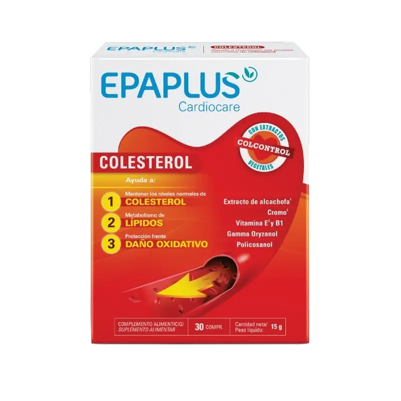 Epaplus Cardiocare Cholestérol , 30 comprimés