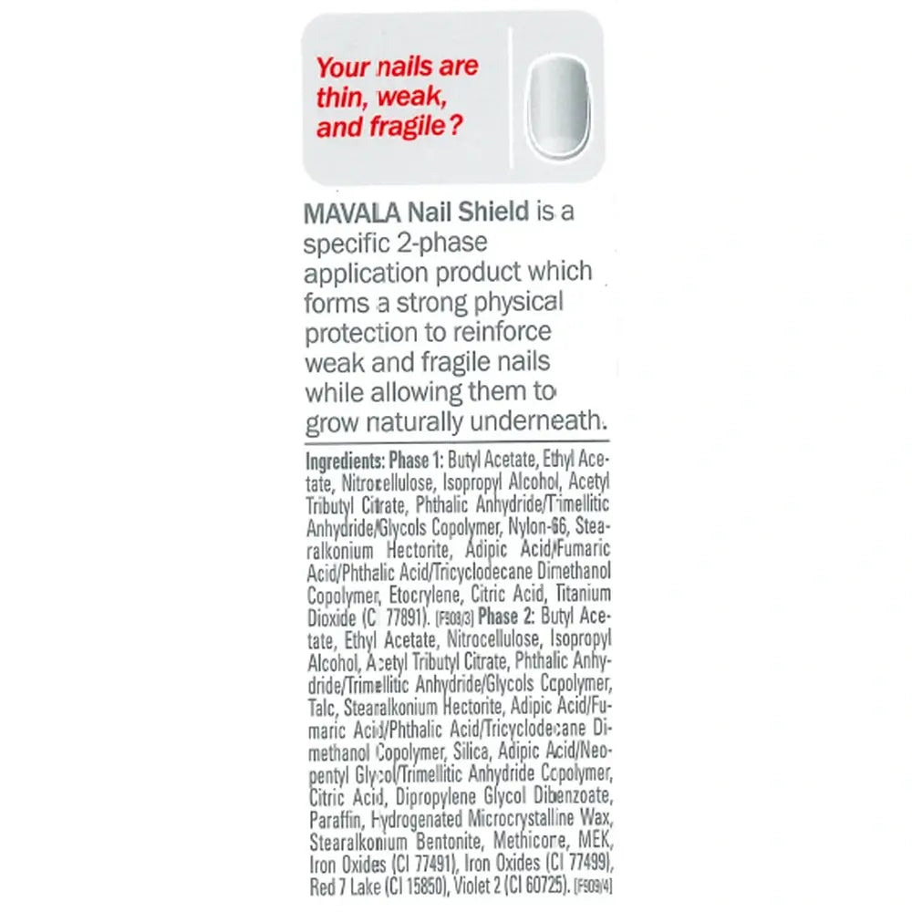 Bouclier de protection Mavala