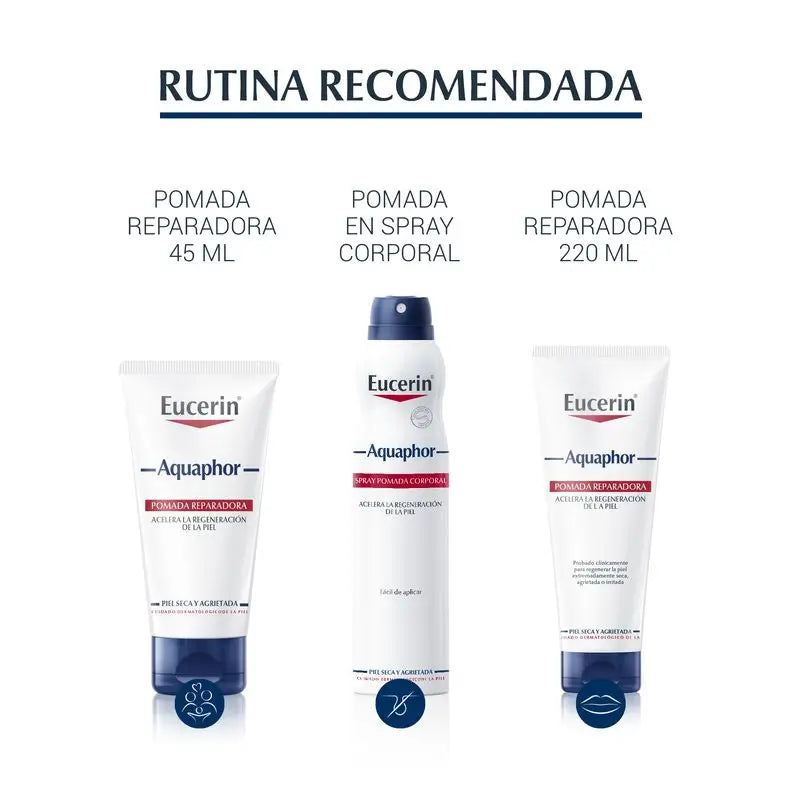 Eucerin Aquaphor Sos Soin régénérant pour les lèvres, 10 ml