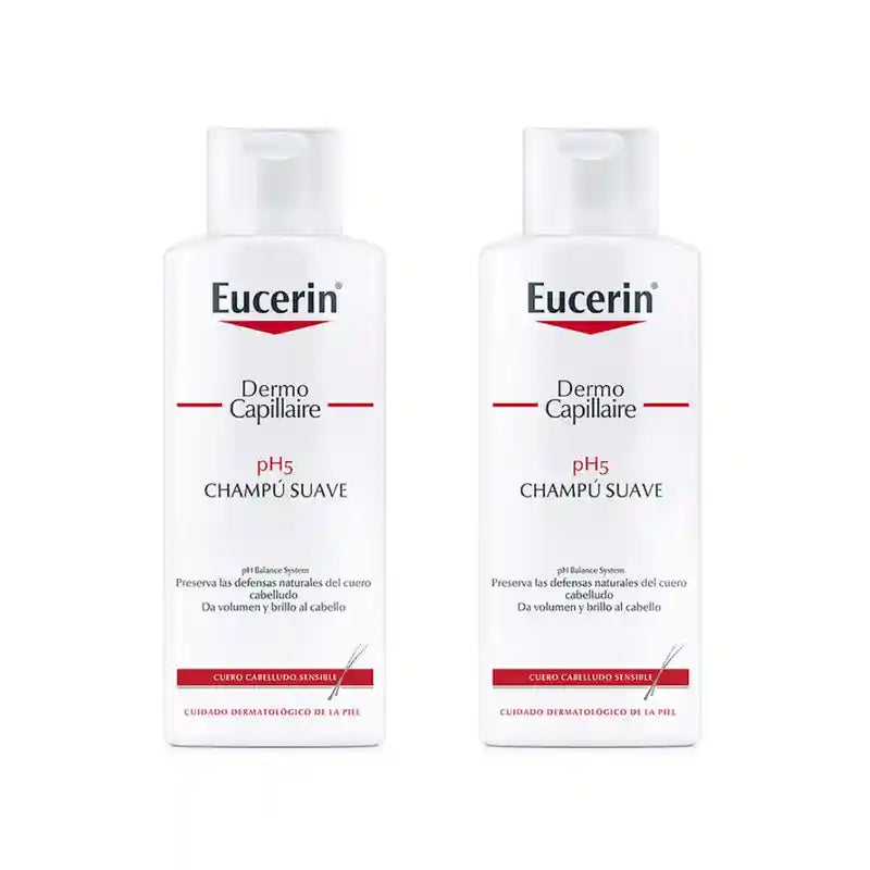 Eucerin Ph5 Shampooing doux, 2X250 Ml