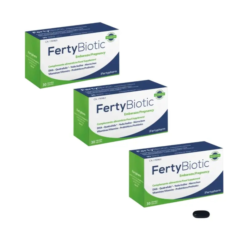 Fertybiotic Grossesse, 3x30 Capsules