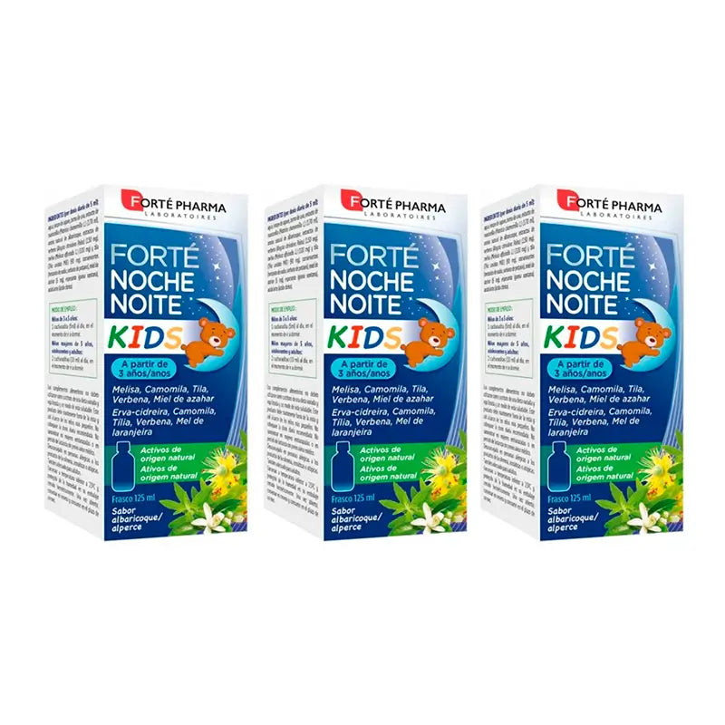 Forté Pharma Triplo Night Kids, 3 x 125 ml