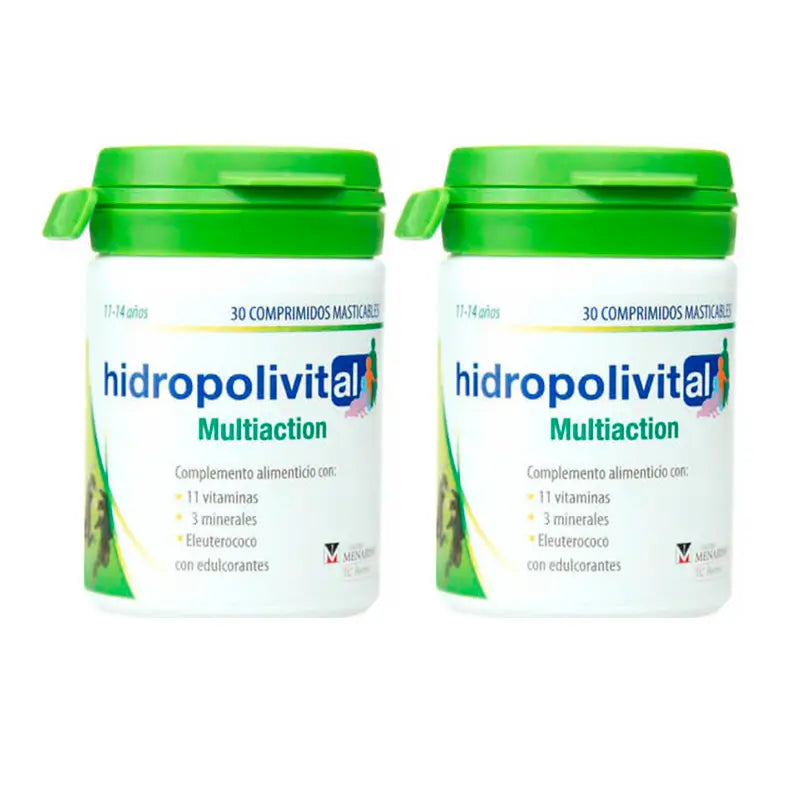 Hidropolivital Duplo Multiaction 2 x 30 comprimés à croquer