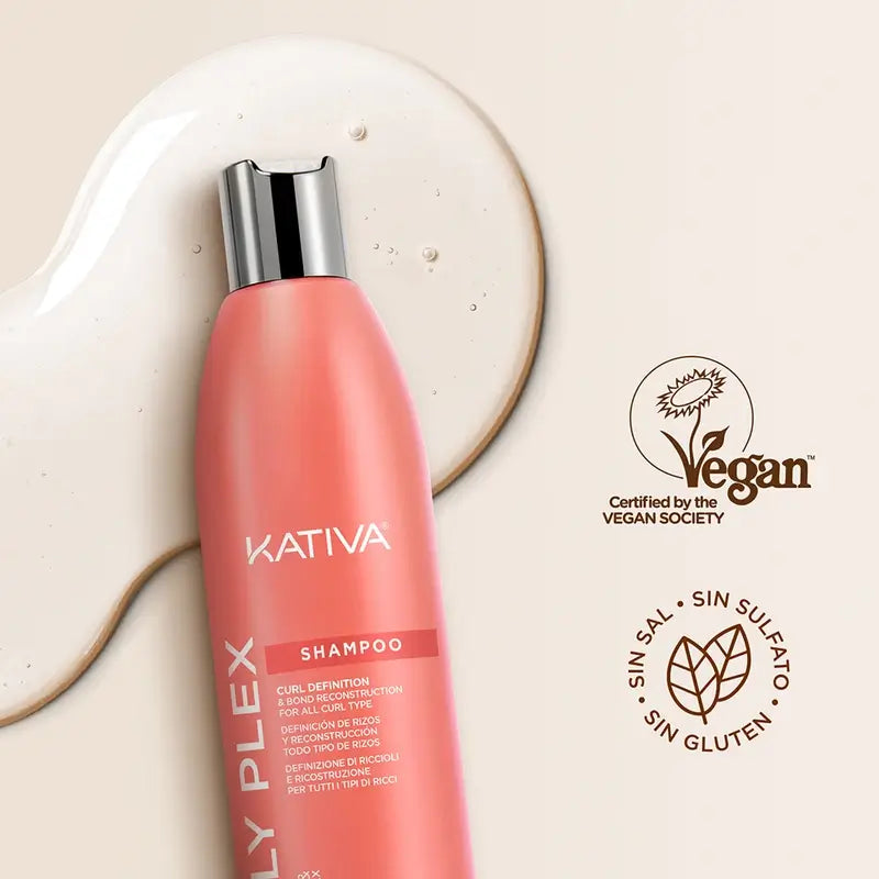 Kativa Curly Plex Shampooing, 355 ml