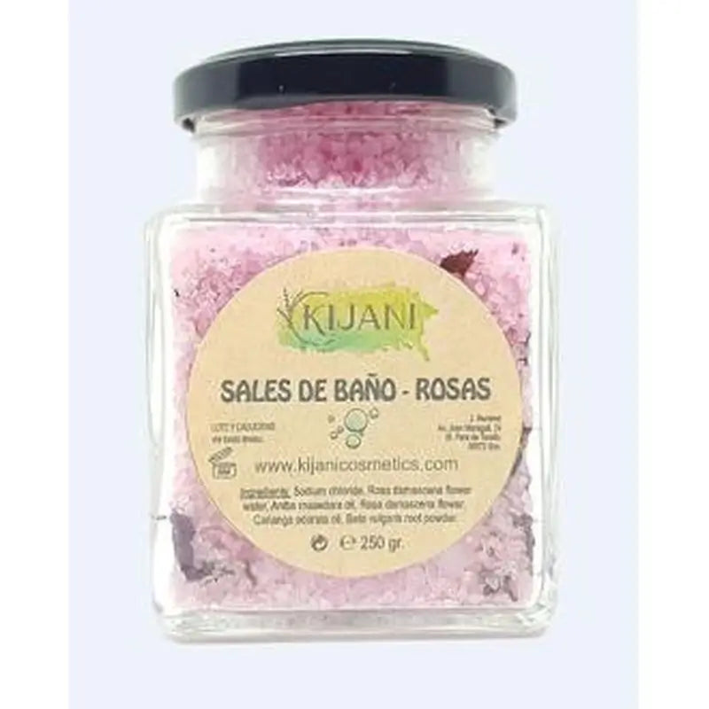 Kijani Sales De Baño Rosas 250Gr.