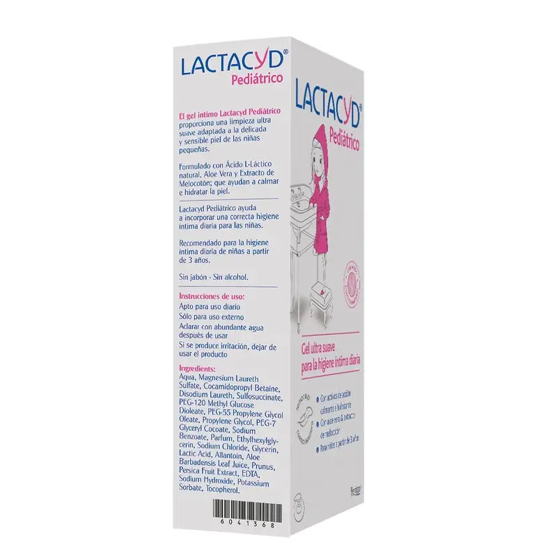 Lactacyd Pediatric Ultra Gentle Intimate Hygiene Gel Daily 200 ml