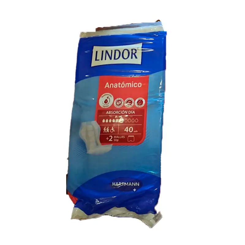 Couches anatomiques Lindor Day, 80 pcs.