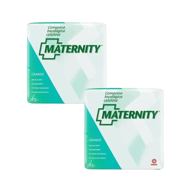 Maternité Tocologic Cellulose Pad , 2 x 25 unités