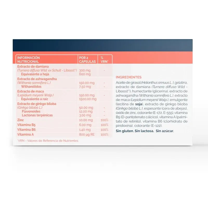 Musa Vigor Libido, 60 gélules