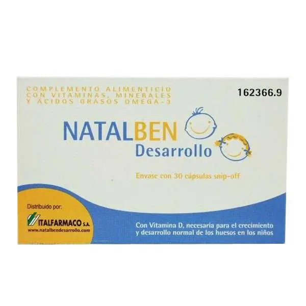 Natalben Snip-Off Nutraceutical Development , 30 capsules