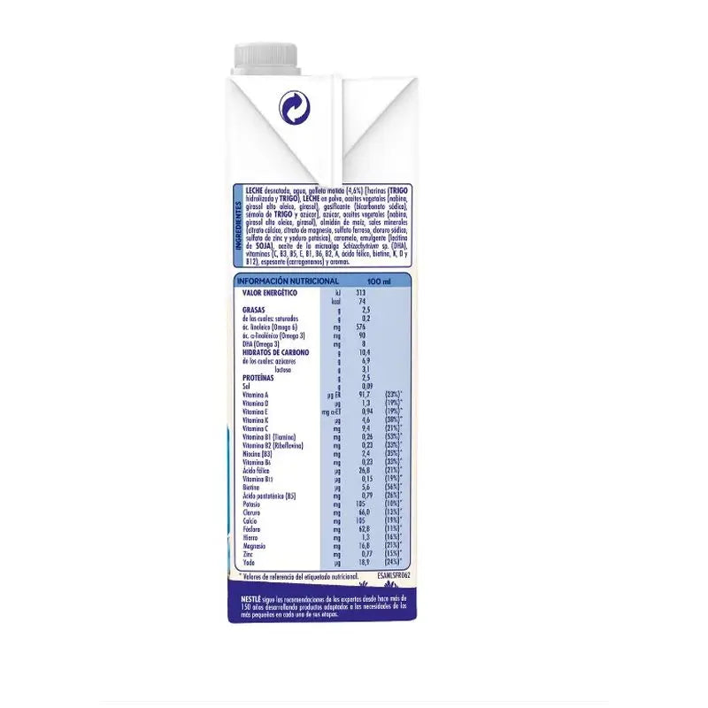 Nestlé Nativa Biscuit de croissance 3 ans, 1L