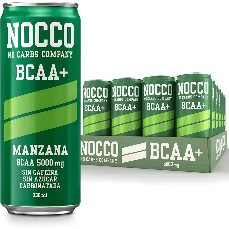 Nocco Pack Bcaa+ Apple, 12 pcs x 330 ml