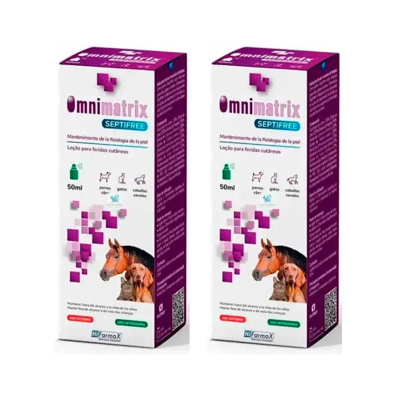 Omnimatrix Septifree, paquet de 2 x 50 ml