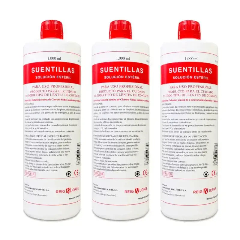 Orravan Triplo Solution unique pour lentilles de contact 3 x 1 L