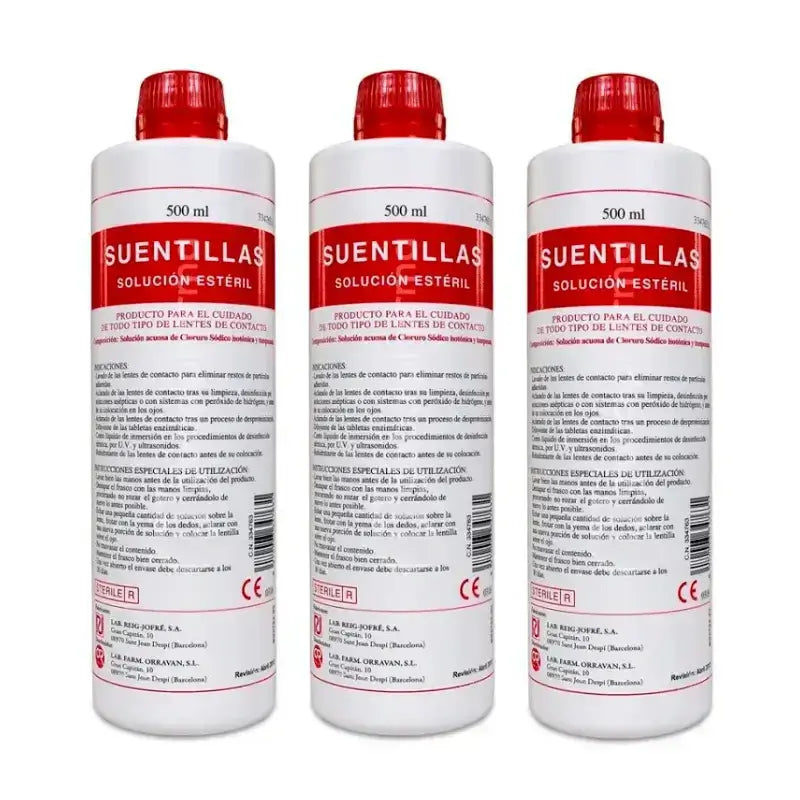 Orravan Triplo Single Solution pour lentilles de contact 3 x 500 ml