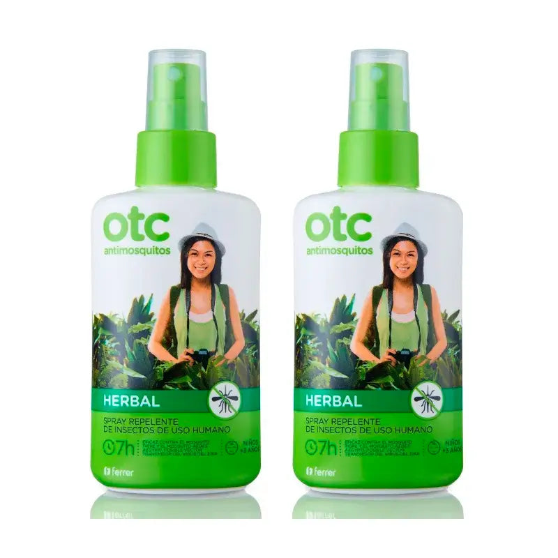 OTC Herbal Insect Repellent Spray, Pack 2 x 100 ml