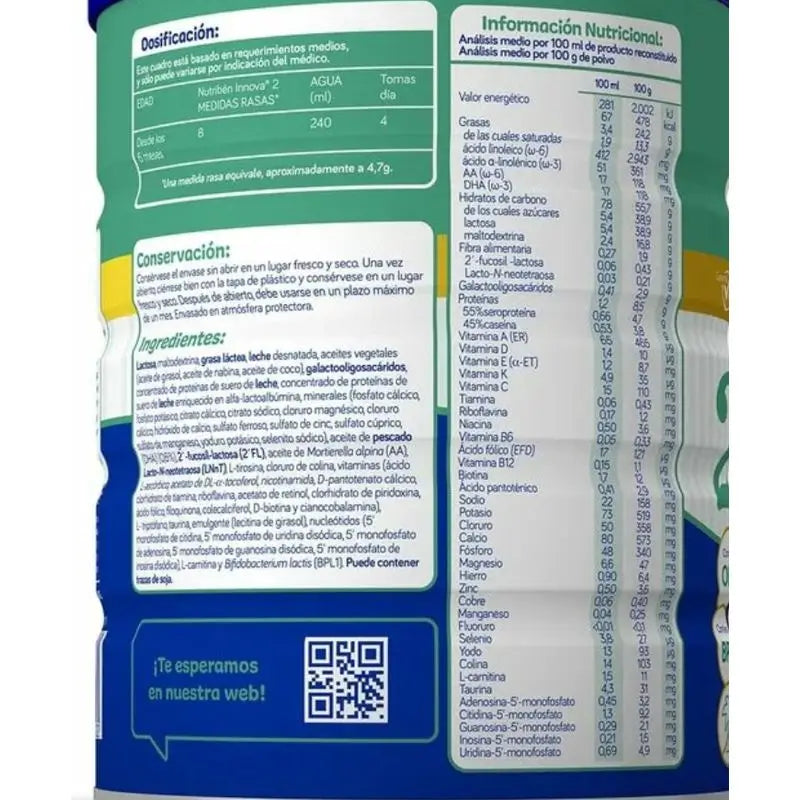 Nutribén Innova 2 Milk Continuation, 3 X 800 g