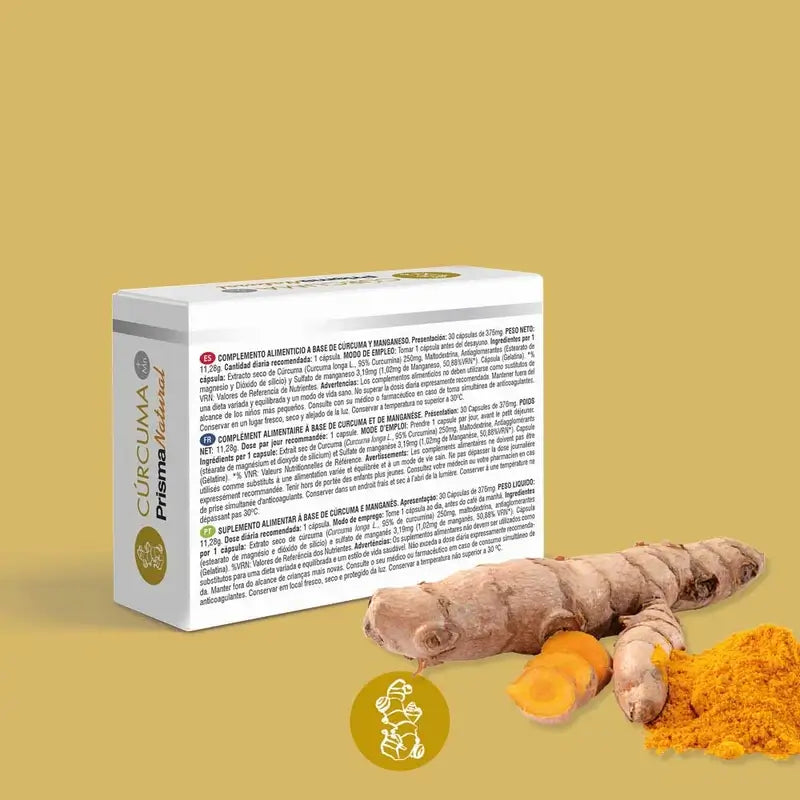 Prisma Natural Curcuma, 30 Capsules