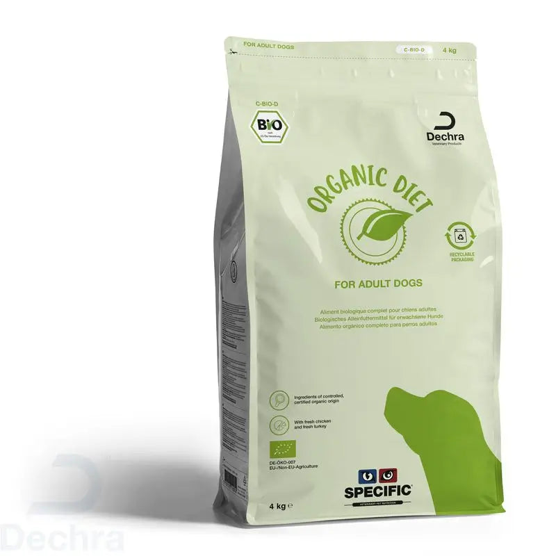 Specific Canine Adult C-Bio-D Organic, 4 kg, nourriture pour chiens