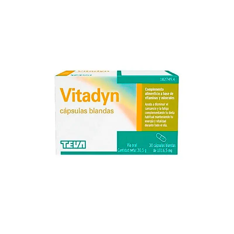 Teva Vitadyn 30 soft capsules