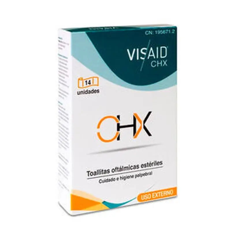 Visaid Chx, 14 lingettes