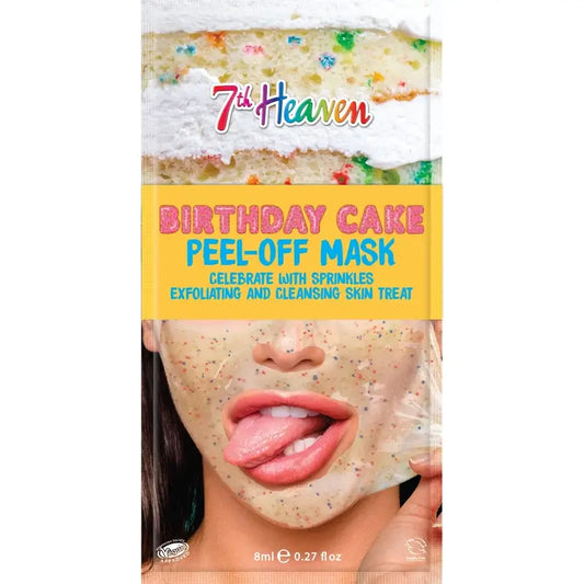 7 Heaven Peel-Off Birthday Cake Mask , 8 ml