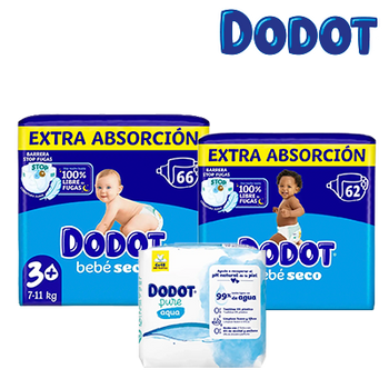 DODOT BABY DRY 50% DE RÉDUCTION 2ÈME UNITÉ (22 MARS 2026)