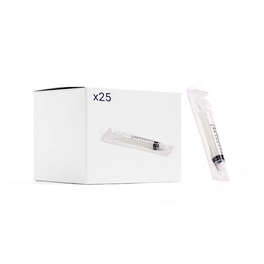 FD Pack Seringue à trois corps S/A Ico (Plus3), 25 pcs.