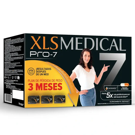 Xls Medical Pro7 Pack 3x180 Capsules