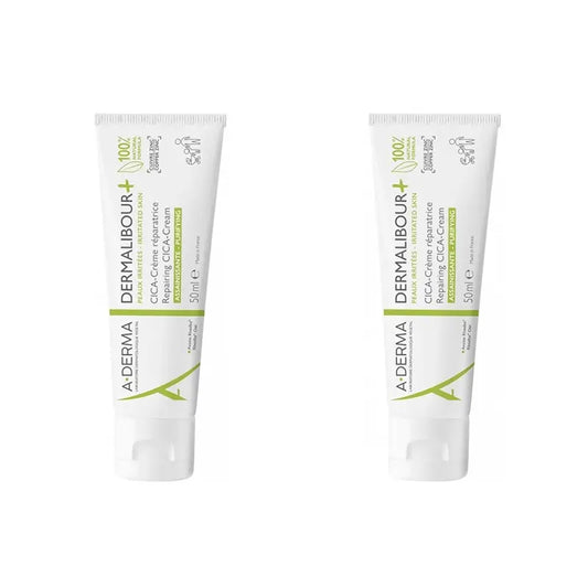 A-Derma Dermalibour+ Crème Cica, 2X50 Ml