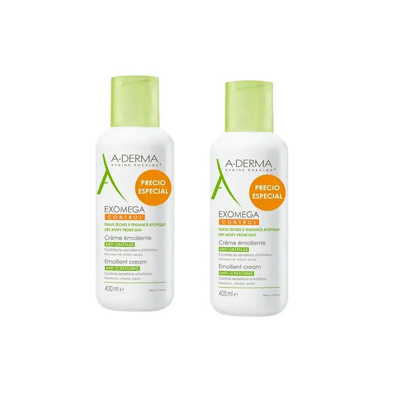 A-Derma Kit Crème Exomega, 2X400 Ml