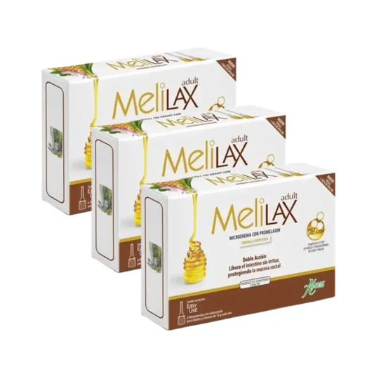 Aboca Melilax Adult, 3x6 Microenemas de 10 grammes