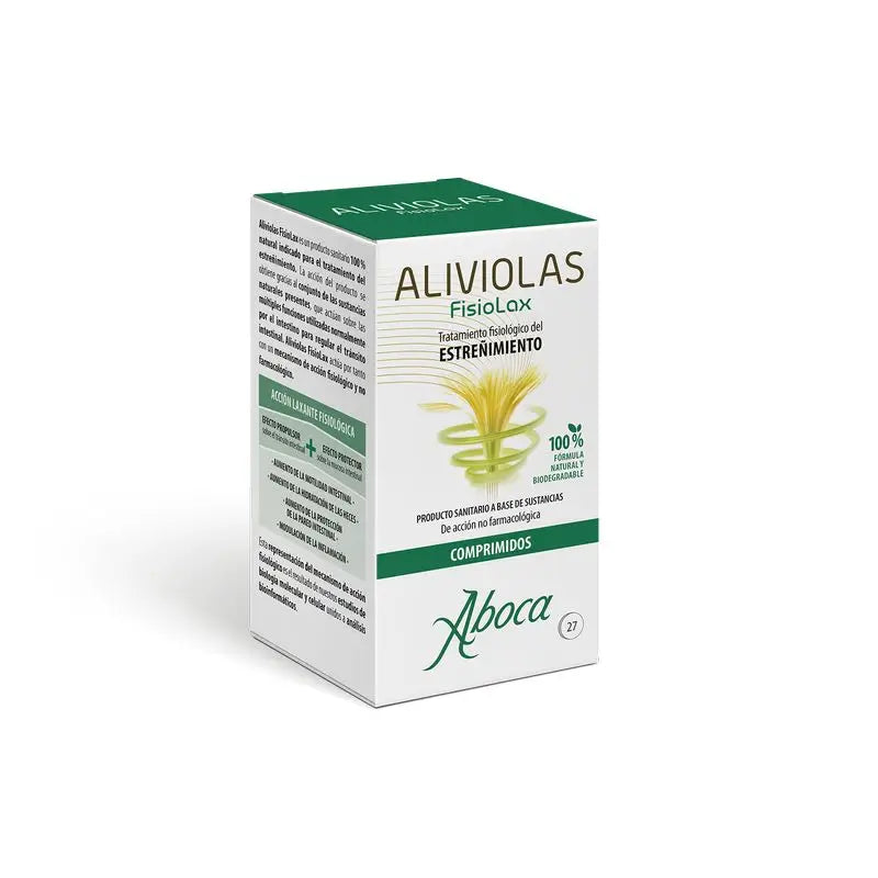 Aboca Aliviolas Fisiolax Constipation, 27 Comprimés