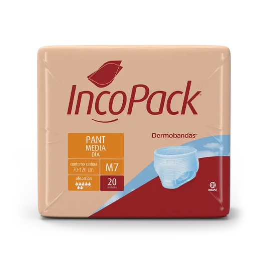 Incopack Pantalon absorbant Jour Taille moyenne, 80 unités