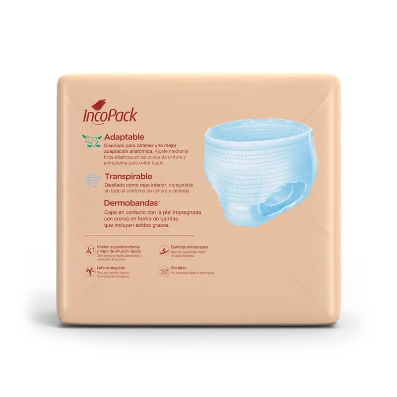 Incopack Pantalon absorbant jour Grande taille, 80 unités