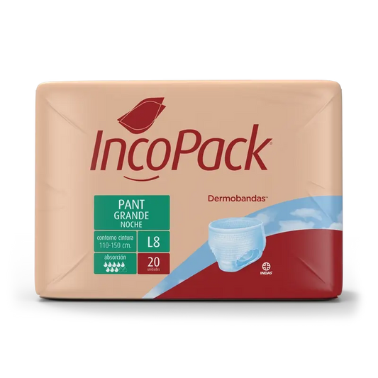Incopack Pantalon absorbant Pantalon de nuit Grande taille, 80 pcs.