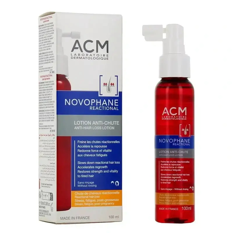 Acm Novophane Lotion réactionnelle anti-chute, 100 ml